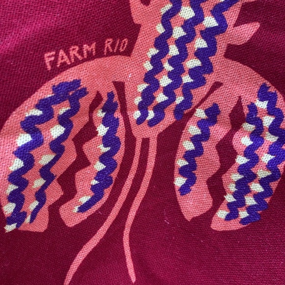 Farm Rio custom-made fabric tote bag - Picture 4 of 9